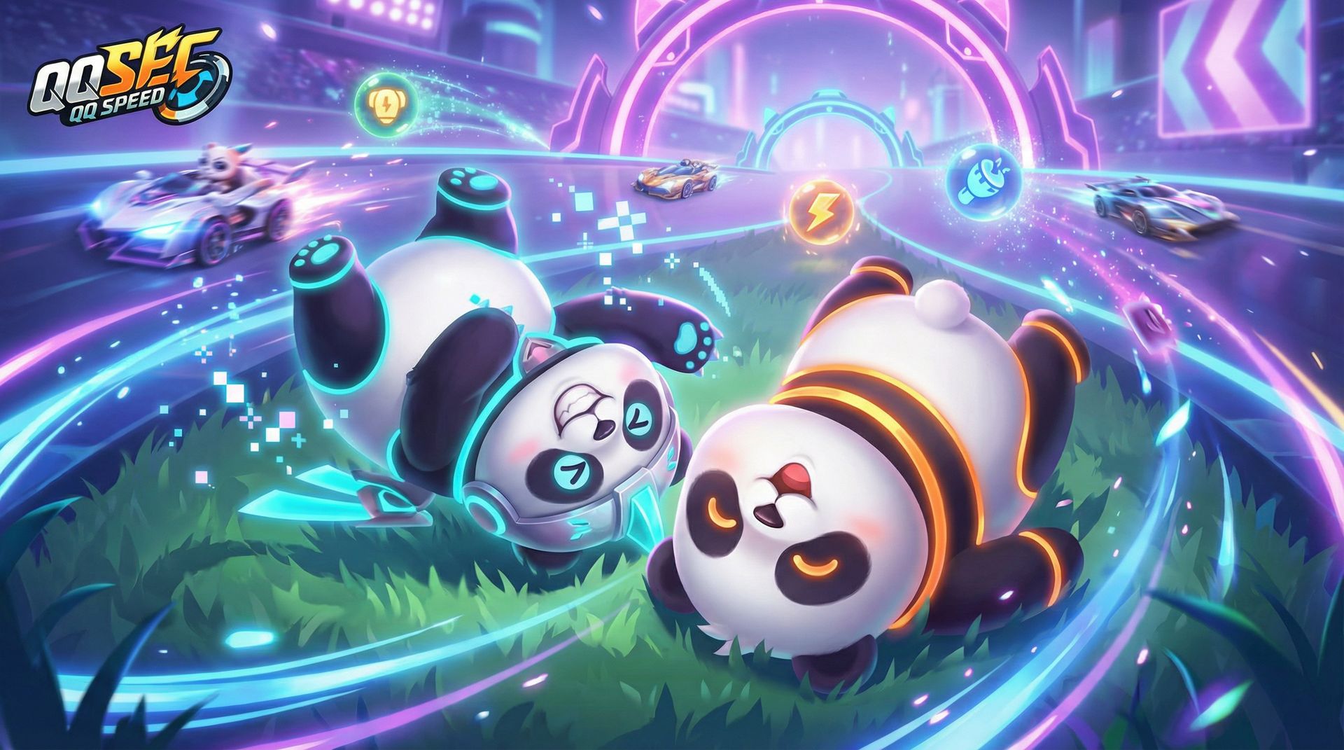 动漫熊猫与北极熊视频